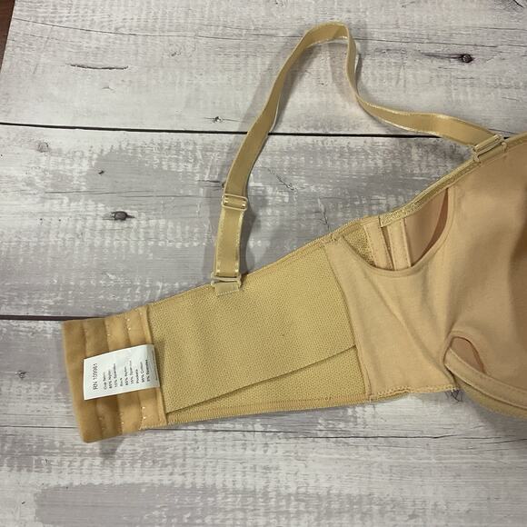 ABC American Breast Care Mastectomy Bra Womens 38B Beige Underwire 112 NEW - Picture 8 of 10